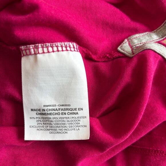 NIKE Size XS Womens Pink Tank Top with Pink Sparkle Swoosh Gym Athletic Sports - Picture 9 of 10